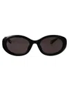 Chloé Chloe Round Sunglasses Ch0323 Sk 001 In Black