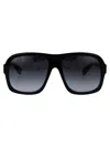 Chloé Eyewear Square Frame Sunglasses In Black