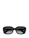 Chloé Eyewear Rectangular Frame Sunglasses In Black