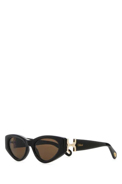 Chloé Chloe Woman Black Acetate Sunglasses