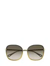 Chloé Eyewear Square Frame Sunglasses In Black