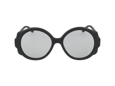 Chloé Round-frame Sunglasses In Black