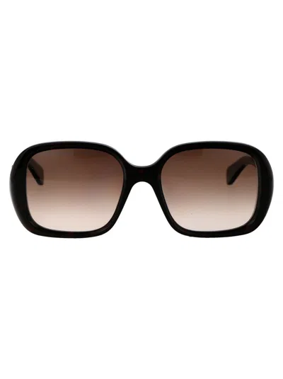 Chloé Ch0222s Sunglasses In Brown