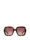 Chloé Womens Brown Ch0301s Square-frame Acetate Sunglasses In Brown