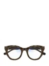 Chloé Eyewear Oval-frame Glasses In Brown