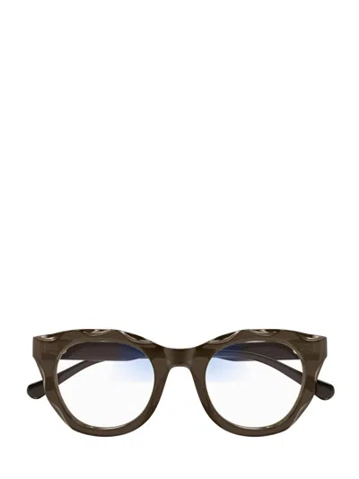 Chloé Eyewear Oval-frame Glasses In Brown