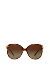 Chloé Butterfly-frame Sunglasses In Brown