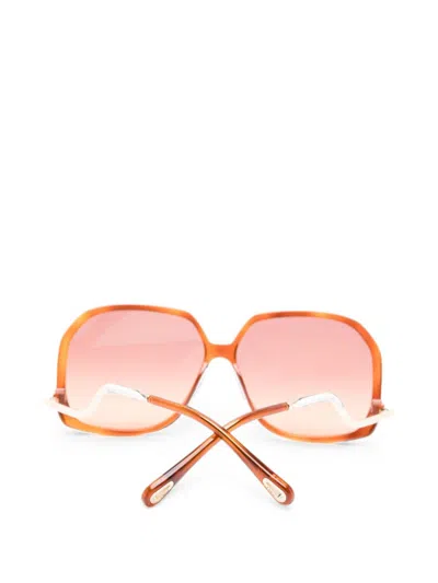 Chloé Sunglasses In Orange