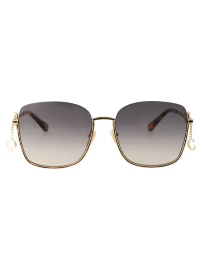 Chloé Chloe Sunglasses Ch0070 Sk 001 In Gray