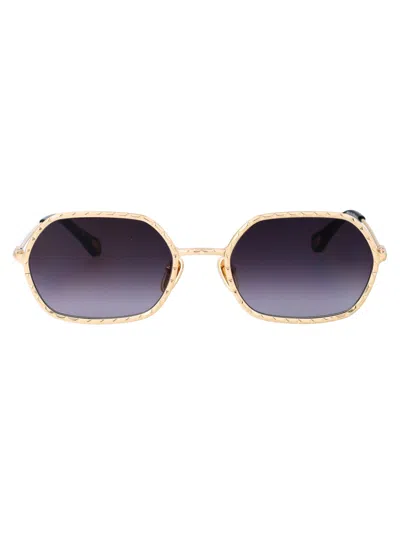 Chloé Chloe Sunglasses Ch0231 S 001 In Gold