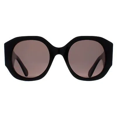 Pre-owned Chloé Chloe Sunglasses Ch0234s 001 Black Gray