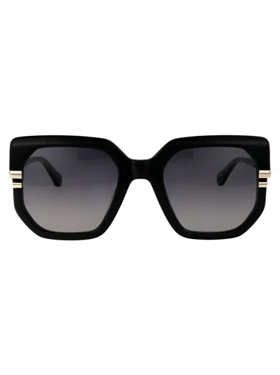 Chloé Chloe Sunglasses Ch0240 S 001 In Black