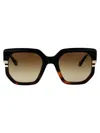 Chloé Womens Ch0240s Square-frame Acetate Sunglasses Black
