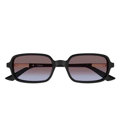 Chloé Sunglasses Ch0363 S 001 Black/red Woman