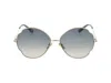 Chloé Sunglasses In Gold