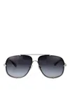 Chloé Chloe Aviator Sunglasses Ch0348 S 002 In Gray