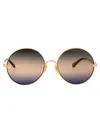 Chloé Chloe Round Sunglasses Ch0321 S 004 In Multi