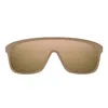 Chloé Jasper Shield-frame Sunglasses In Gray