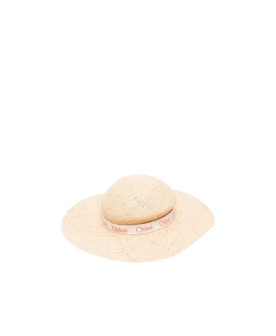 Chloé Sunshade Hat In Nude