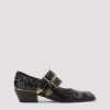 Chloé Chloe Elegant Pumps With Leather Construction And 4cm Heel Height In Black
