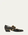 Chloé Chloe Elegant Pumps With Leather Construction And 4cm Heel Height In Black