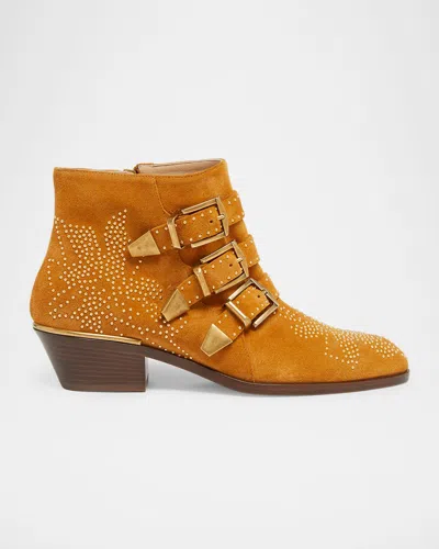 CHLOÉ SUSAN SUEDE ANKLE BOOTS