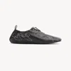 Chloé Low Top Sneakers Pull Tab Round Toe In Black