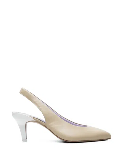 Chloé Suzie Slingback Pumps In Multi