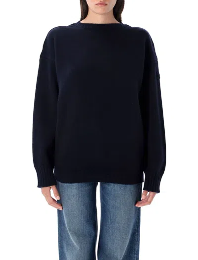 Chloé Sweater Boat Neck In Black