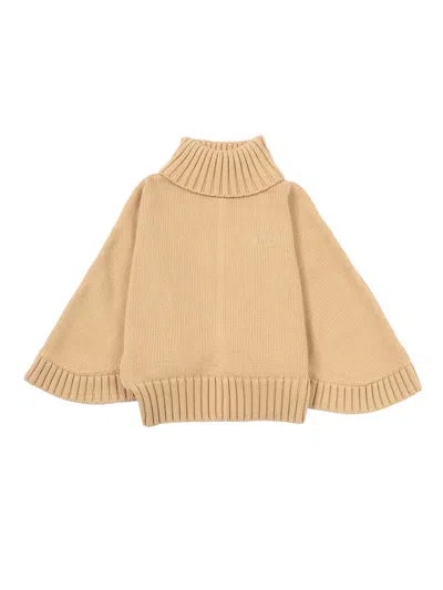 Chloé Kids' Sweater In Brown