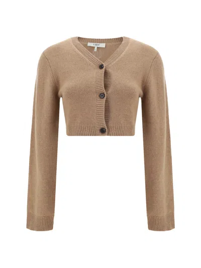 Chloé Sweater In Burning Camel