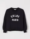 Chloé Logo-embroidered Sweatshirt In Blue
