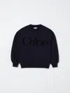 Chloé Chloè Kids Sweaters Blue In Blue