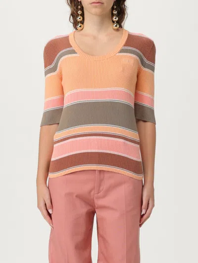 CHLOÉ SWEATER CHLOÉ WOMAN COLOR ORANGE,H17017004