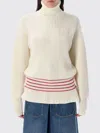 Chloé Oversized Wool And Mohair Knit Turtleneck Jumper In White