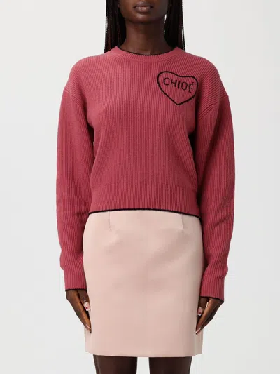 Chloé Sweater Woman  In Pink