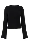 Chloé Silk-blend Knitted Jumper In Black