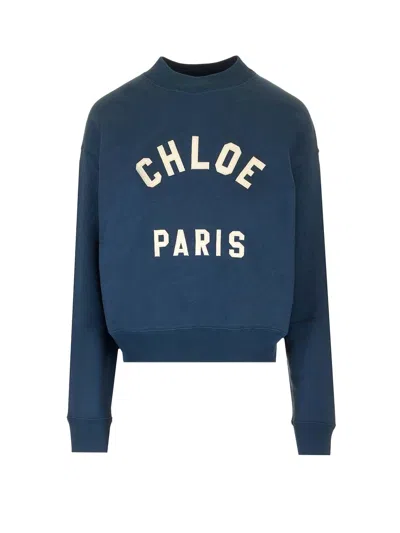 Chloé Chloè Sweaters In Blue