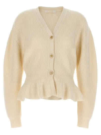 Chloé Chloè Sweaters In Iconic Milk