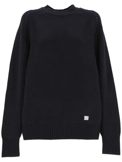 Chloé C24smp23501 Woman Iconic Navy Sweater
