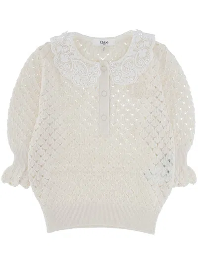 Chloé Sweaters In White