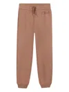 Chloé Drawstring-waist Track Pants In Brown