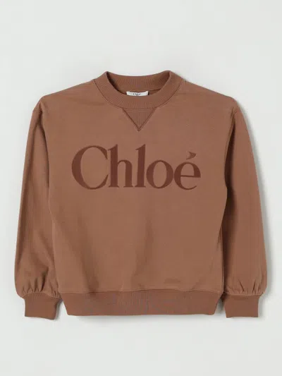 Chloé Swimsuit  Kids Color Brown