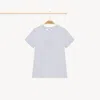 Chloé T-shirt À Logo Femme Bleu Taille 4 100% Coton In Blue