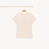 Chloé Embroidered Cotton Jersey T-shirt In Pink