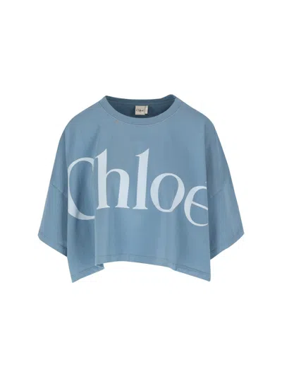 CHLOÉ CHLOÉ T-SHIRT AND POLO SHIRT
