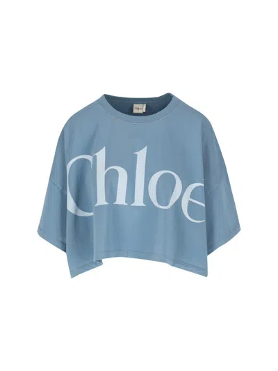 CHLOÉ CHLOÉ T-SHIRT AND POLO SHIRT