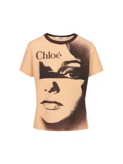 CHLOÉ CHLOÉ T-SHIRT AND POLO SHIRT