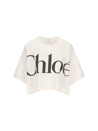 CHLOÉ CHLOÉ T-SHIRT AND POLO SHIRT
