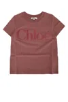 Chloé T-shirt In Brown